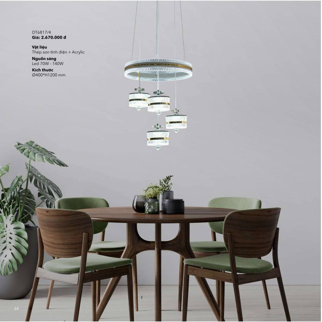 Đèn trang trí ZEMBA Lighting Catalogue và Bảng giá mới nhất /Page 